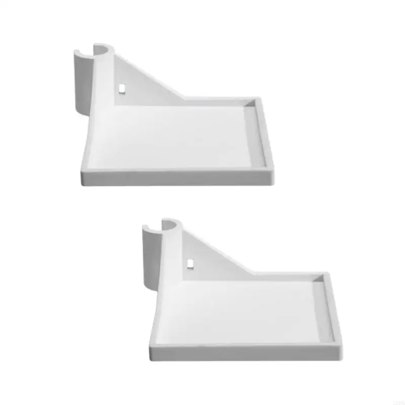 23GA Pack Of 2 Plastic Grow Tent Corner Shelf for Home Gardeners Adjustable Tent Rack thumbnail 4