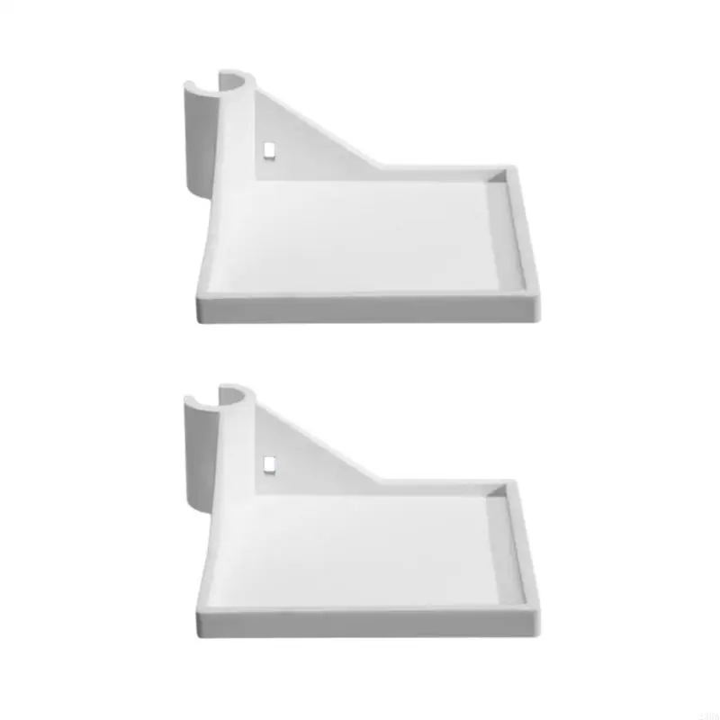 23GA Pack Of 2 Plastic Grow Tent Corner Shelf for Home Gardeners Adjustable Tent Rack
