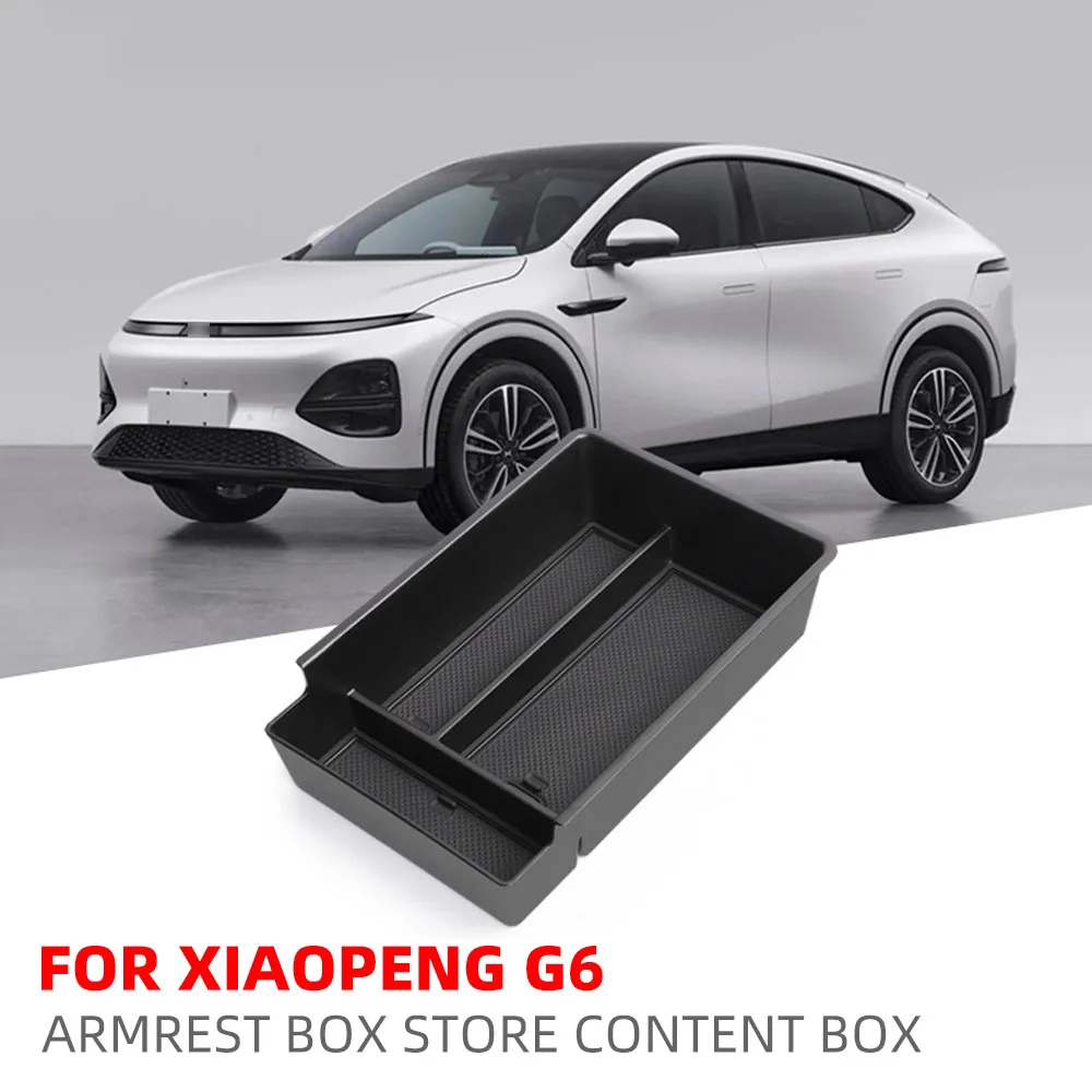 Car Central Console Armrest Box Storage Holder Interior Products High Capacity Accesorios Para Auto for Xiaopeng G6 B2V1 thumbnail 4