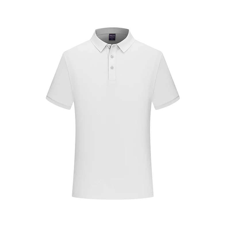 Summer 230g 100% Cotton Polo Shirt Print Logo Customized Embroidery Company Group Name Men Women Short Sleeved Breathable Top thumbnail 6
