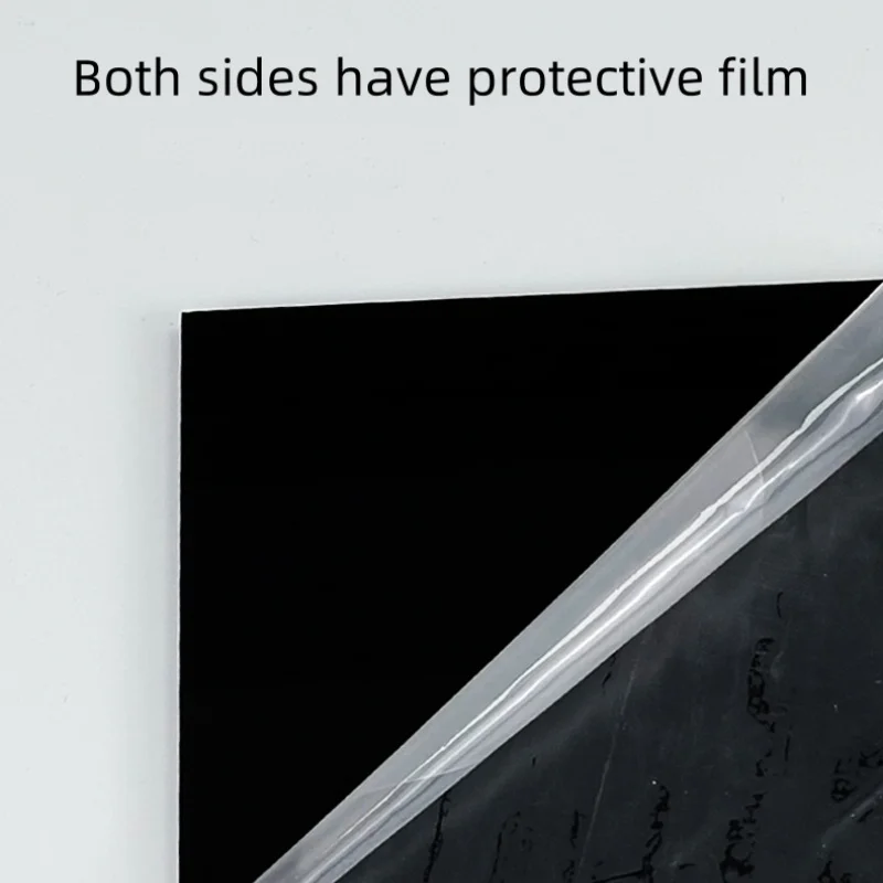 Mirror Light Black Acrylic Board Can Reflect Sheet Methacrylate Plate Custom DIY Craft Project Sign Table Number Sign thumbnail 6