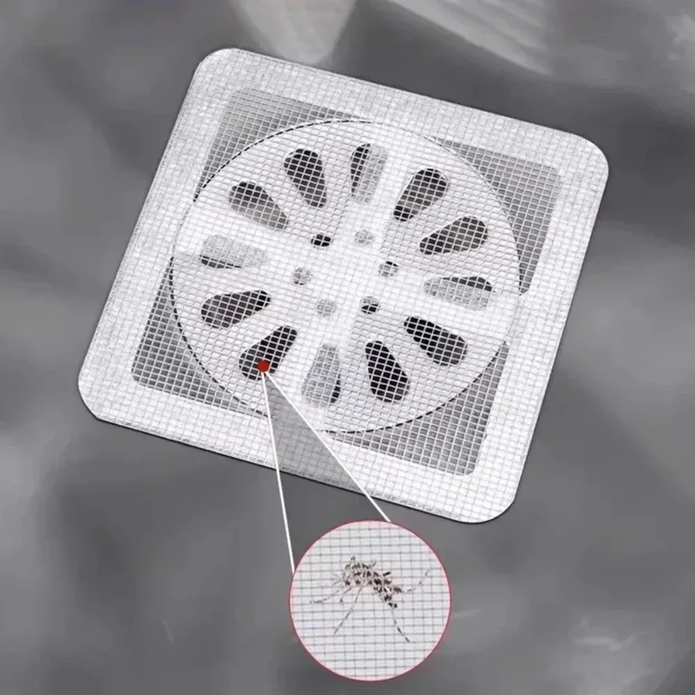 Disposable Shower Drain Hair Catcher Mesh Shower Drain Covers Floor Sink Strainer Filter Hair Stopper For Bathroom Kitchen thumbnail 4