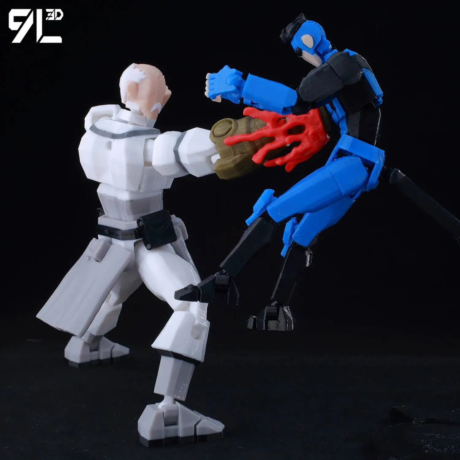 9L3D Lucky 13 Invincible Boy Conquer​ Omni Action Figure 3D Printed Anime Model Multi-Jointed Poseable Collectible Toy Gift Fan thumbnail 6
