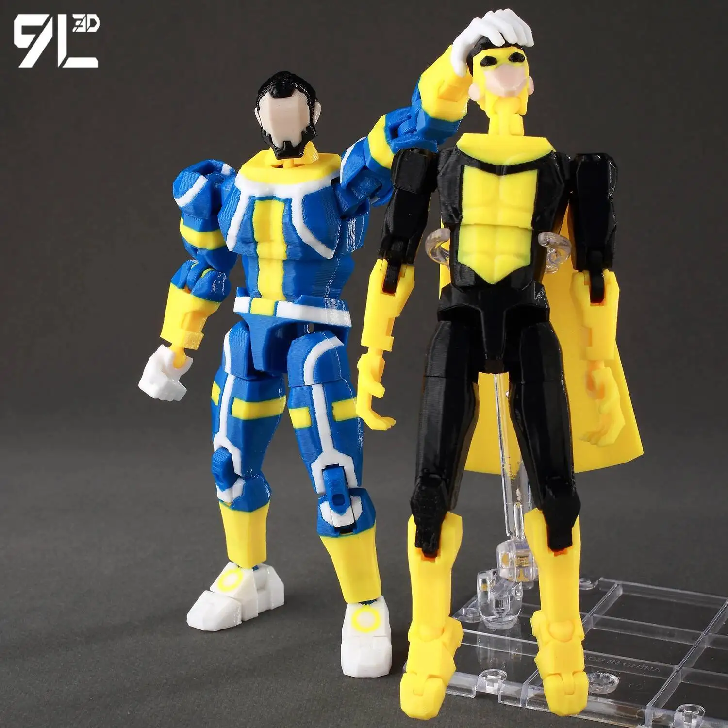 9L3D Lucky 13 Invincible Boy Conquer​ Omni Action Figure 3D Printed Anime Model Multi-Jointed Poseable Collectible Toy Gift Fan thumbnail 5