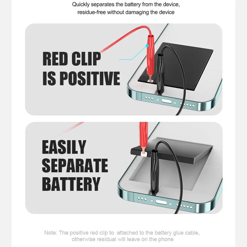 RELIFE RL-910 Battery Glue Removal Tool Fast Separation Suitable for IP16 Series Battery Gule Removal Repair Tools thumbnail 3