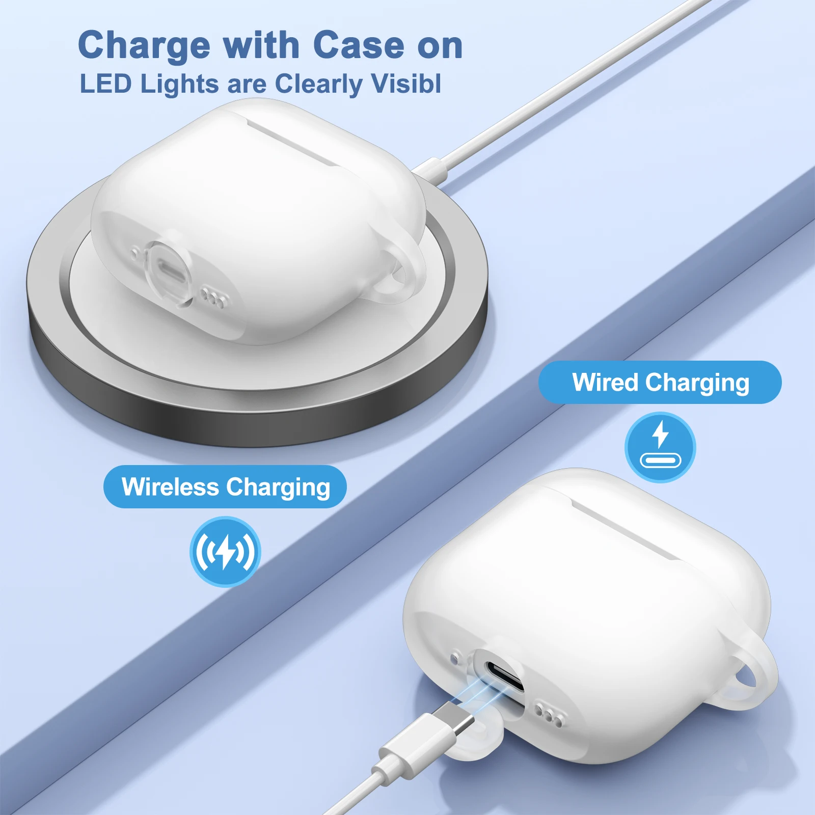 Silicone Cases For Apple Airpods 4 Earphones Accessories Wireless Bluetooth Headset Cover For Apple Air Pods 4 Protective Case thumbnail 6