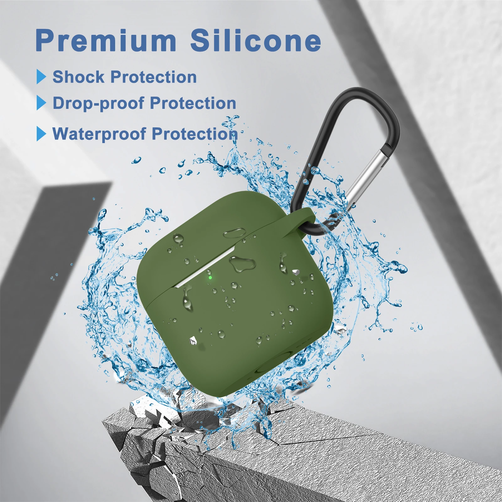 Silicone Cases For Apple Airpods 4 Earphones Accessories Wireless Bluetooth Headset Cover For Apple Air Pods 4 Protective Case thumbnail 4