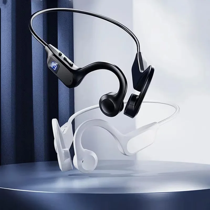 Wireless Earphone Bone Conduction Sport Swimming Bluetooth Compatible Headphone Hand-free With Mic For Running X7 Earbuds thumbnail 6
