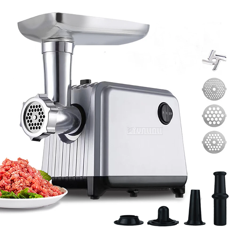 Kitchen Meat Processador Automatic Sausage Stuffer Maker Powerful Electric Meat and Vegetables Grinder Ppicador A De Carne