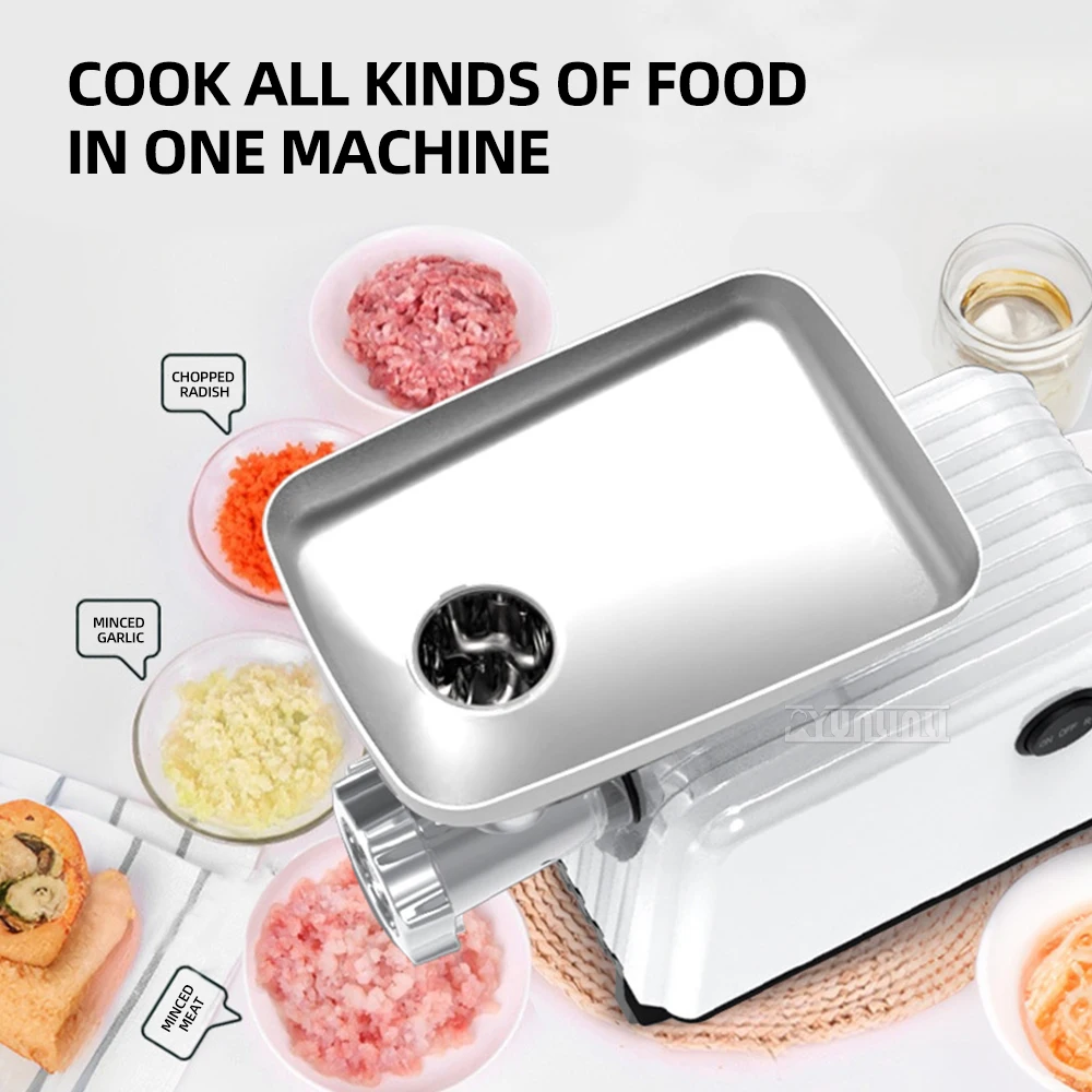 Kitchen Meat Processador Automatic Sausage Stuffer Maker Powerful Electric Meat and Vegetables Grinder Ppicador A De Carne thumbnail 4
