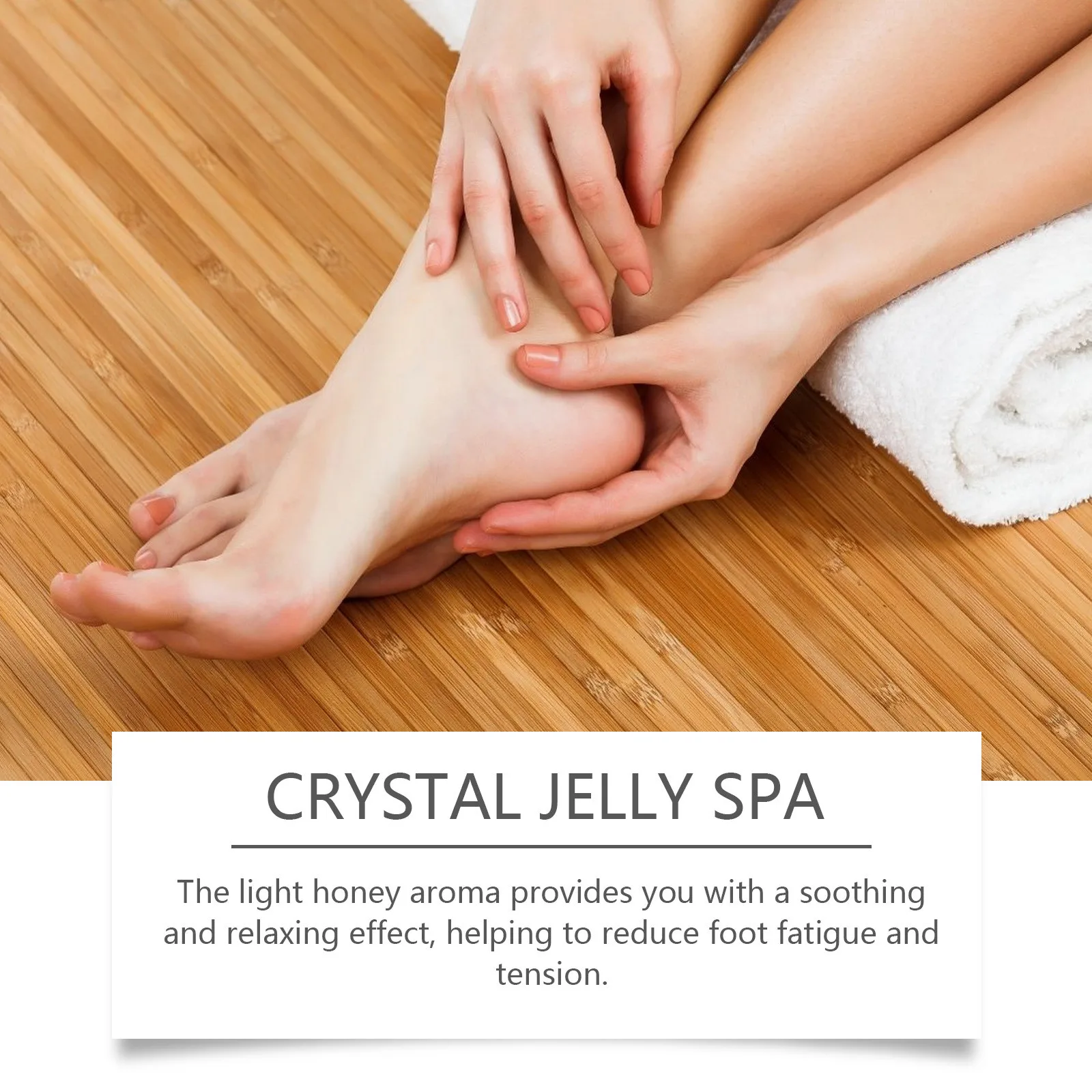 Crystal Jelly Spa Foot Soak Remove Dead Skin Soften Calluses Body Exfoliation Eliminate Fatigue Soothing Mud Scruber Skin Care thumbnail 4