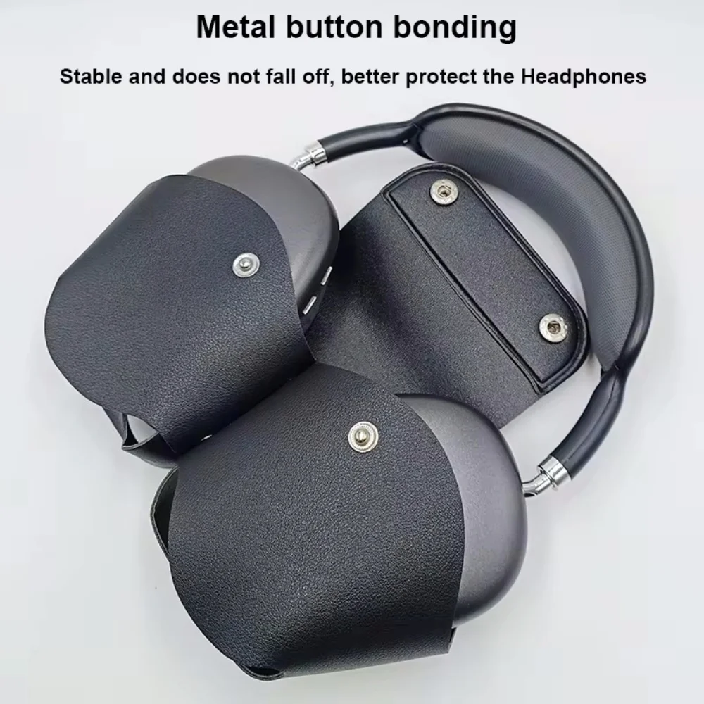 for Airpods Max Earphone Protective Cover Soft Leather Case Against Falling And Scratching Earphone Accessories for Airpods Max thumbnail 5