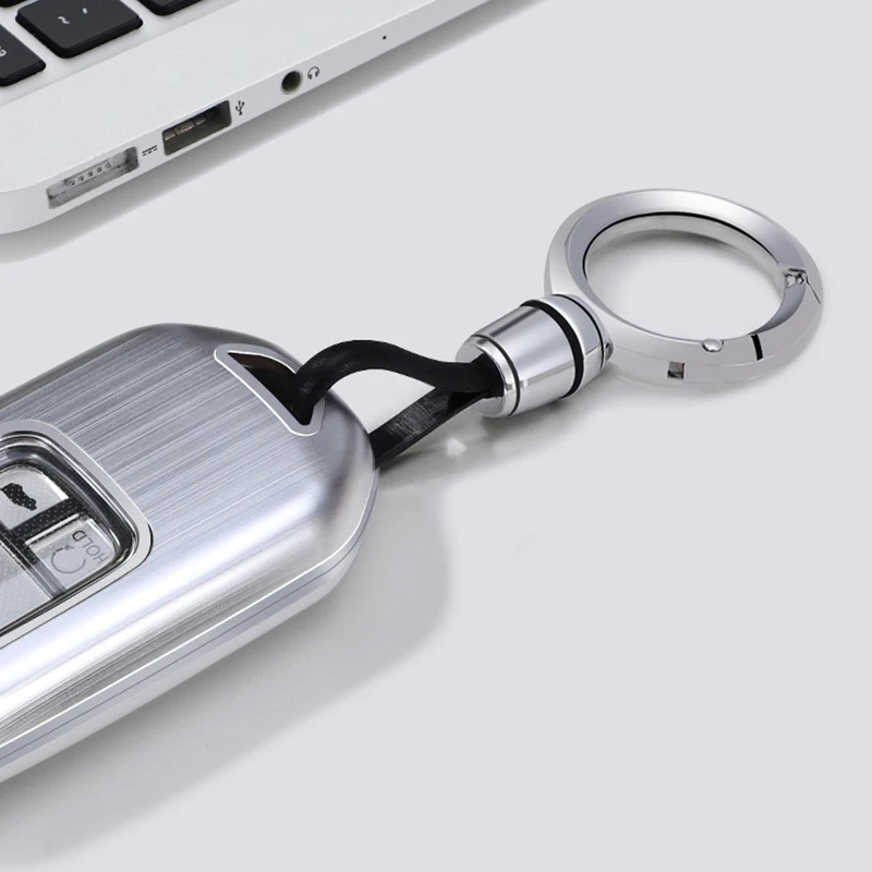 New Car Keychain Men's High-end Car Lanyard Simple Women's Keychain Anti Loss Car Supplies thumbnail 5