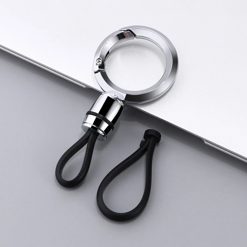 New Car Keychain Men's High-end Car Lanyard Simple Women's Keychain Anti Loss Car Supplies thumbnail 3
