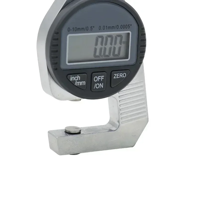 SHANHR 0-10mm/ 0.01 mm/inch Small Digital Thickness Gauge Large LCD Pocket Digital Dial Indicator Thickness Meter thumbnail 2