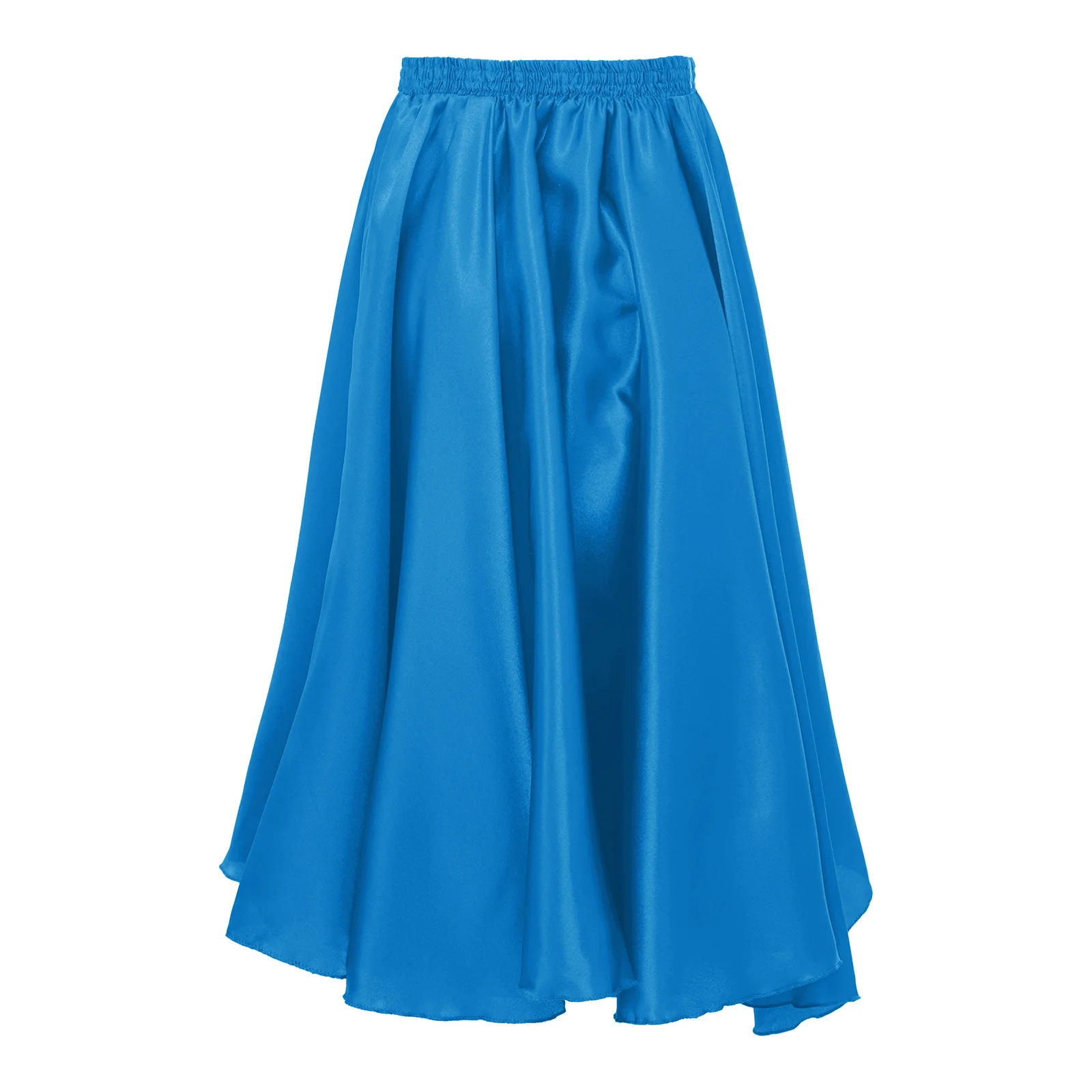 Kids Girls Spanish Flamenco Skirt Bullfight Dance Dress Gypsy Long Skirts Dancer Performance Costume Latin Tango Belly Dancewear thumbnail 4