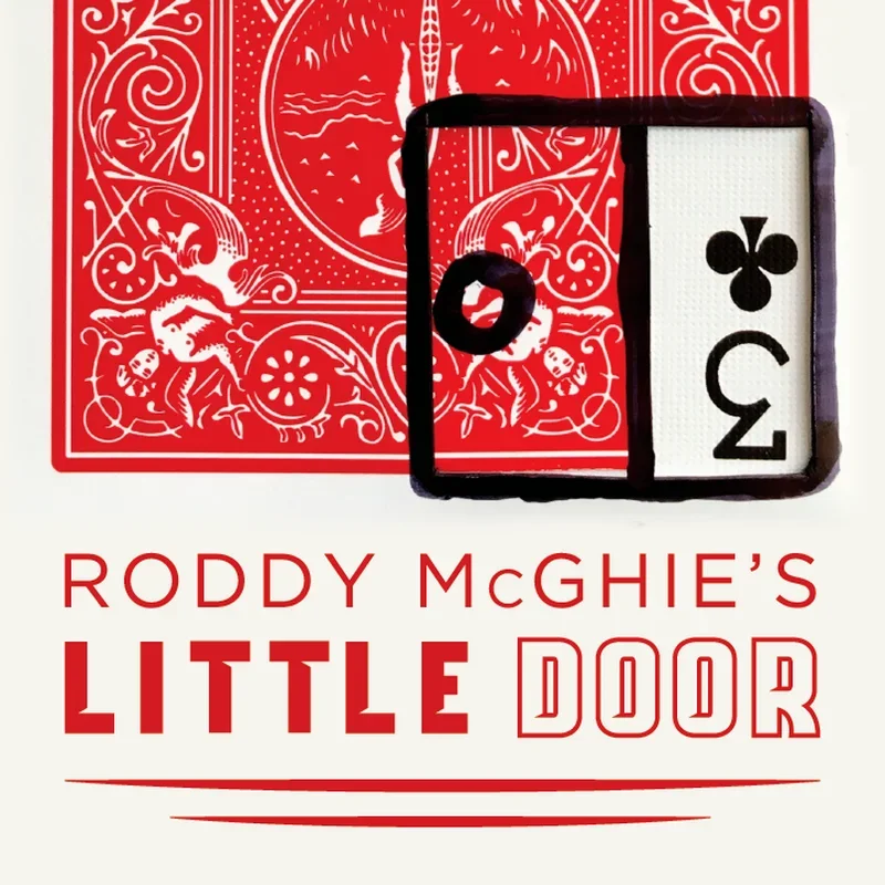 Little Door By Roddy McGhie Card Magic Tricks Gimmick Illusions Close Up Magic Props Magicians Street Mentalism Force Deck Box thumbnail 2