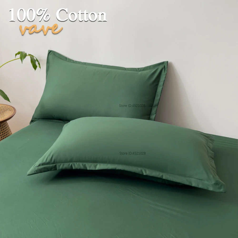 Luxury Microfiber Cotton Fitted Bed Sheets Single/Double/King/Queen Mattress Pads Breathable Bedspread Covers for All Bed Sizes thumbnail 5
