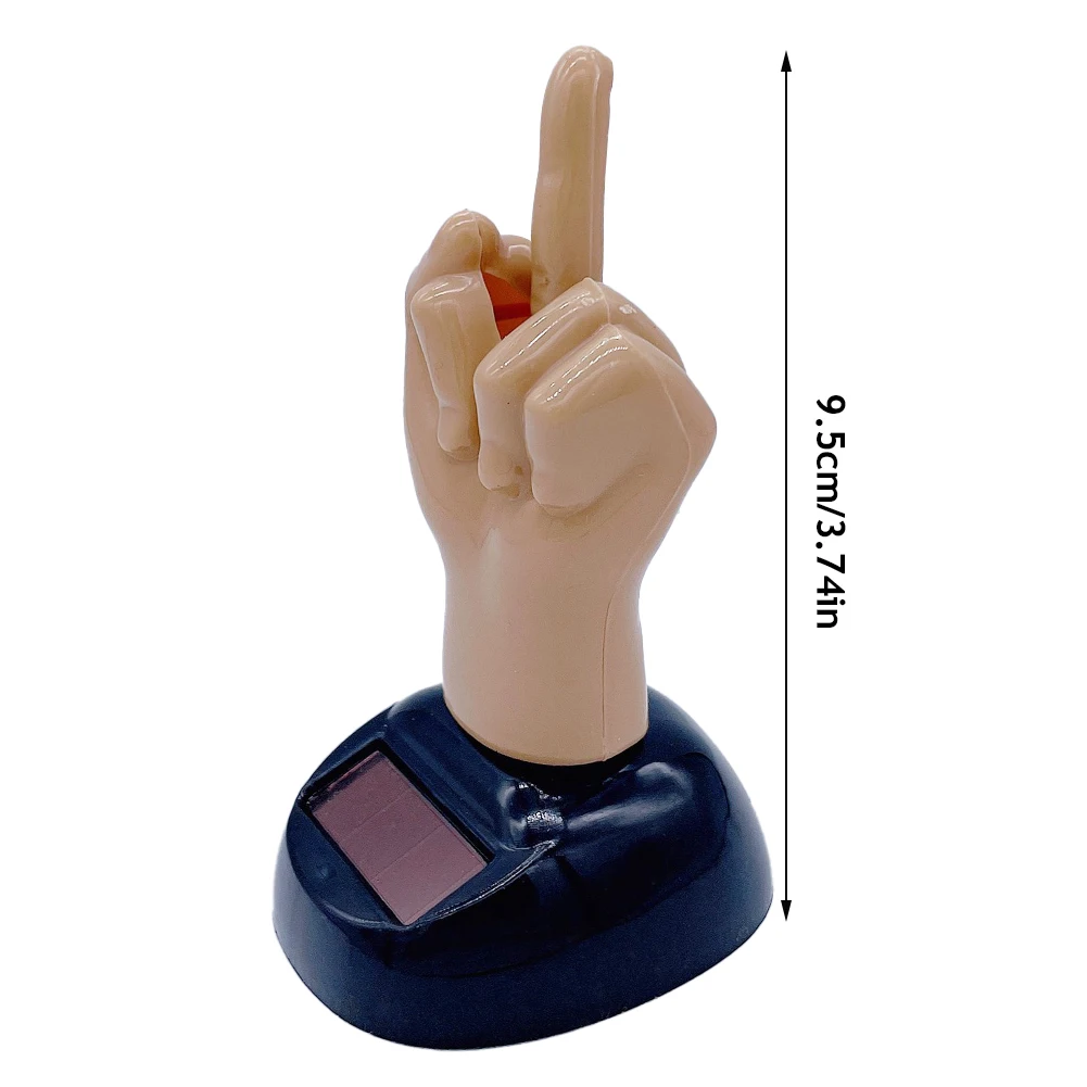 Solar Swing Doll Car Accessories Creative Cartoon Finger Cars Decoration Office Decoration Auto Decor Car Ornament Figurines thumbnail 6
