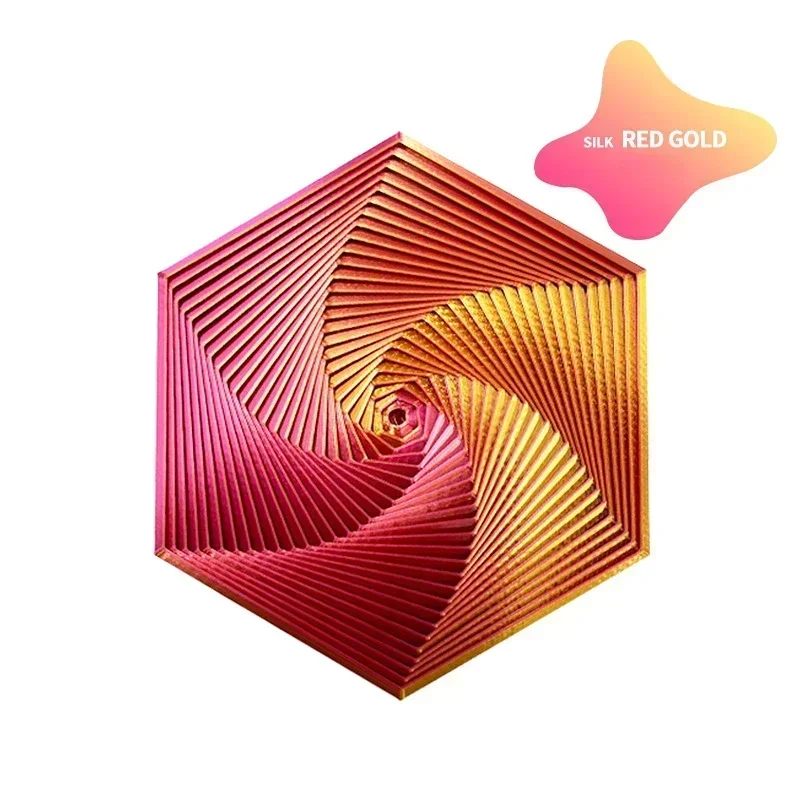 3D Printed Fractal Fidget Hexagon 7cm Portable Playing Sensory Anti-stress Toy Desktop Ornament Kid Toy Visual Gifts Mystery Box thumbnail 4