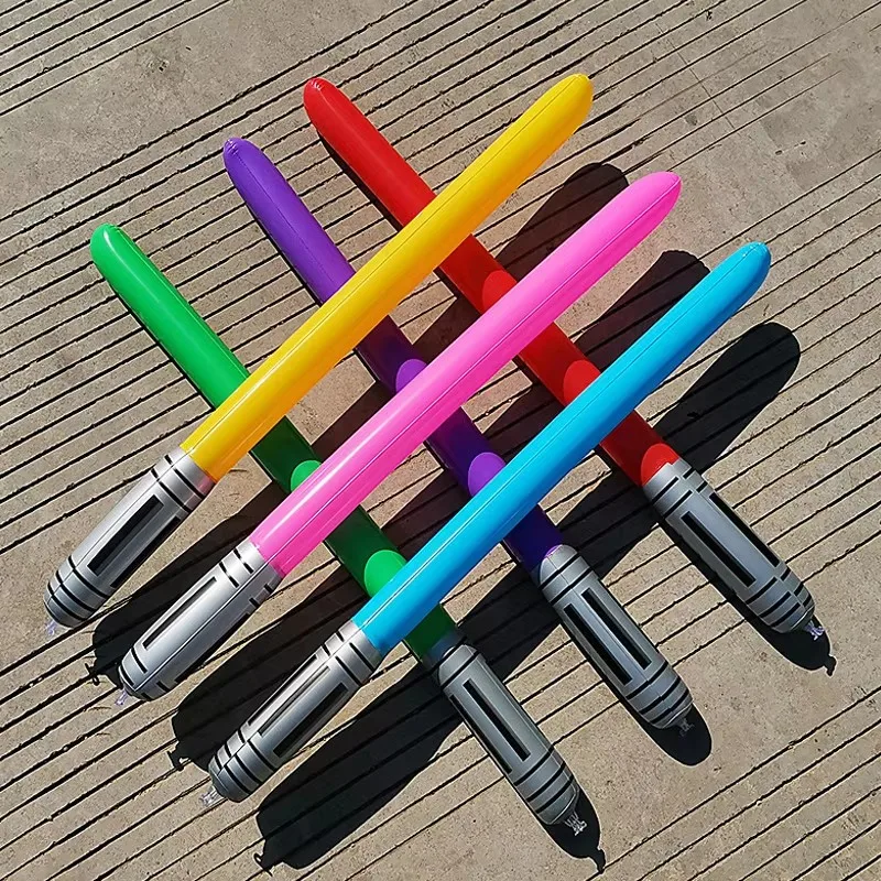 Inflatable Swords Party Favors Birthday Give Aways Kids Blow up Toys Cosplay Halloween Anime Movie Theme Carnival Fun Gifts thumbnail 4