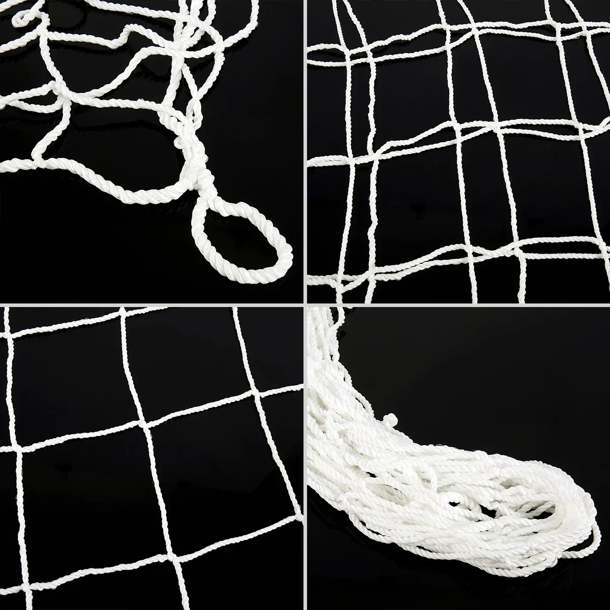 Full Size Football Net For Soccer Goal Post Junior Sports Training 1.8M X 1.2M ​2.4M X 1.8M ​​3.6M X 1.8M Football Net High Qual thumbnail 6