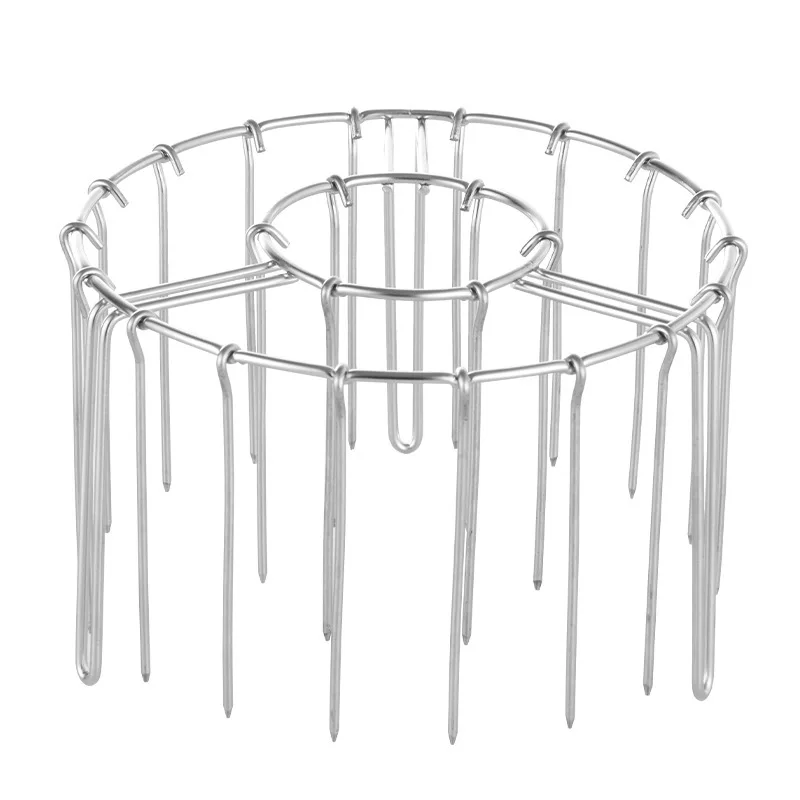 12/24/48 Skewers  Air Fryer Stainless Steel Grill Vertical Skewer Hanging Oven Kebab Rack Kebab Holder Kitchen Gadgets Grill thumbnail 6