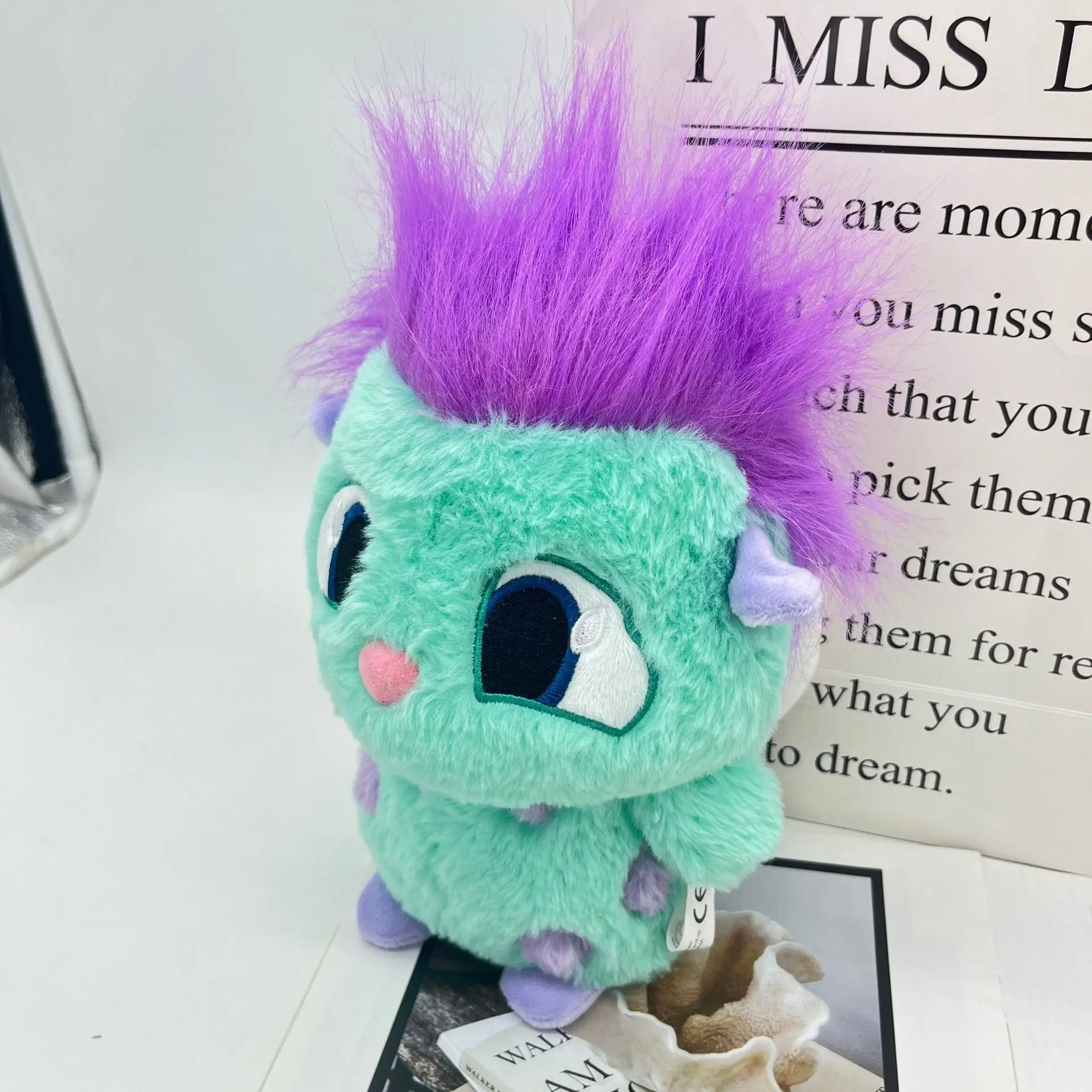 25cm Bibble Plush Toys Cute Soft Stuffed Anime Home Room Decor Dolls For Children Birthday Gift thumbnail 2