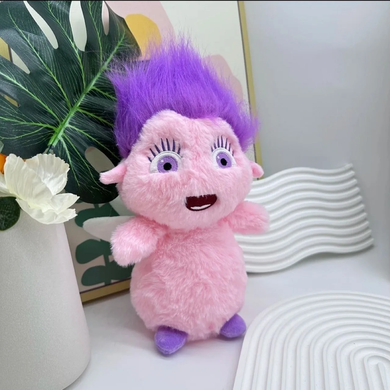 25cm Bibble Plush Toys Cute Soft Stuffed Anime Home Room Decor Dolls For Children Birthday Gift thumbnail 4