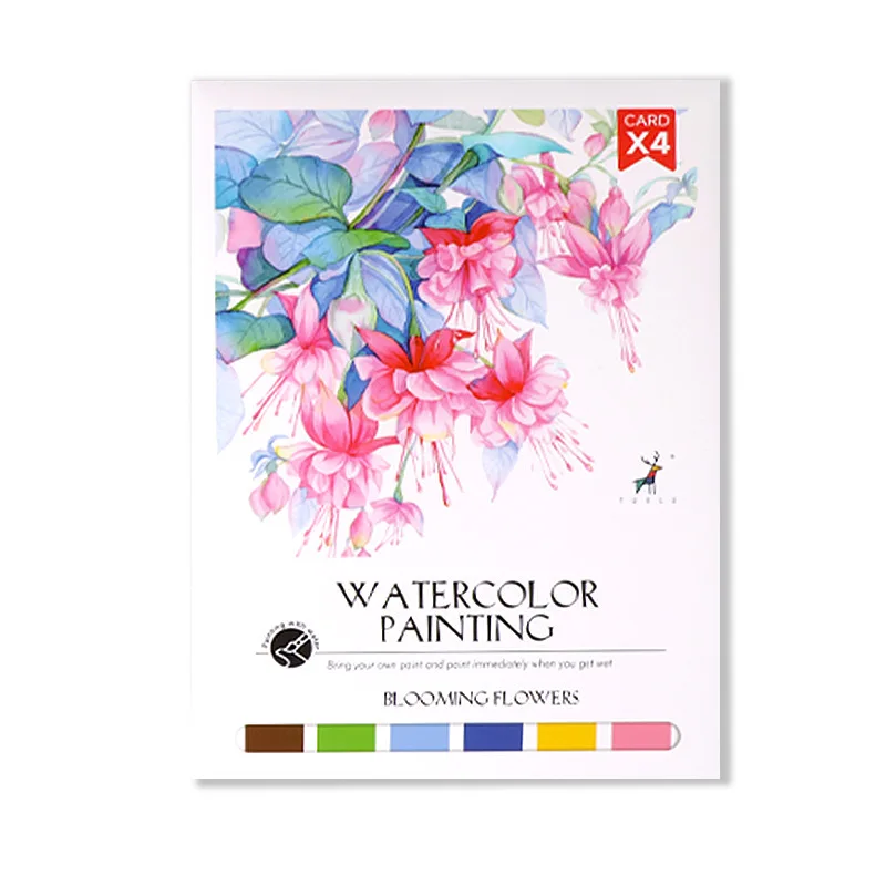 Bview Art Parent-Child Gouache Painting Kit with Watercolor Pads, DIY Coloring Notepad for Kids & Stress Relief Art Supplies thumbnail 5