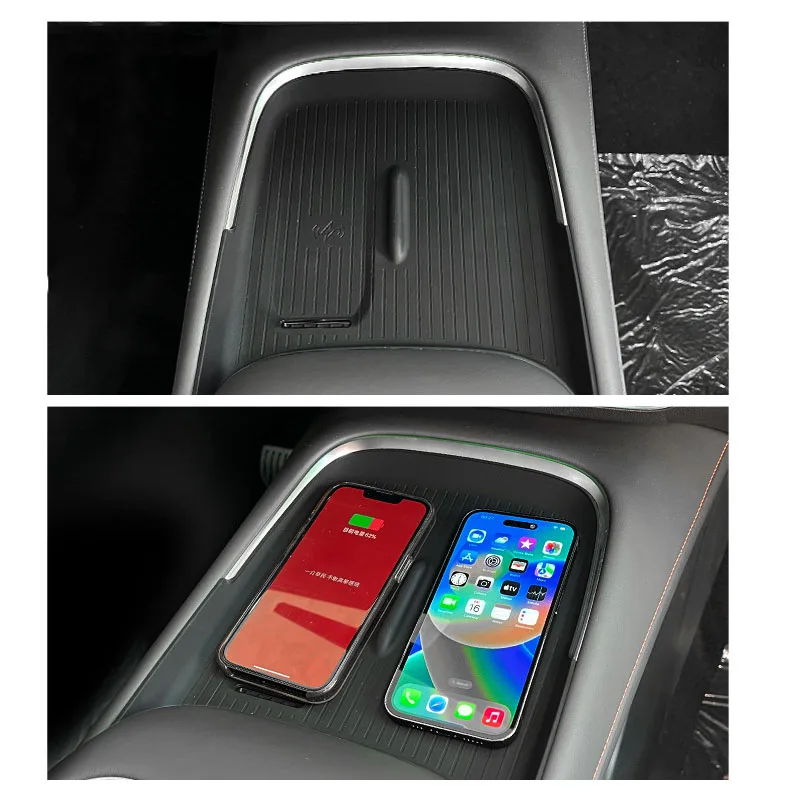For Deepal S07 S7 2023 2024 2025 Car Center Control Wireless Charging Silicone Panel Silicone Anti-slip Mat Interior Accessories thumbnail 2