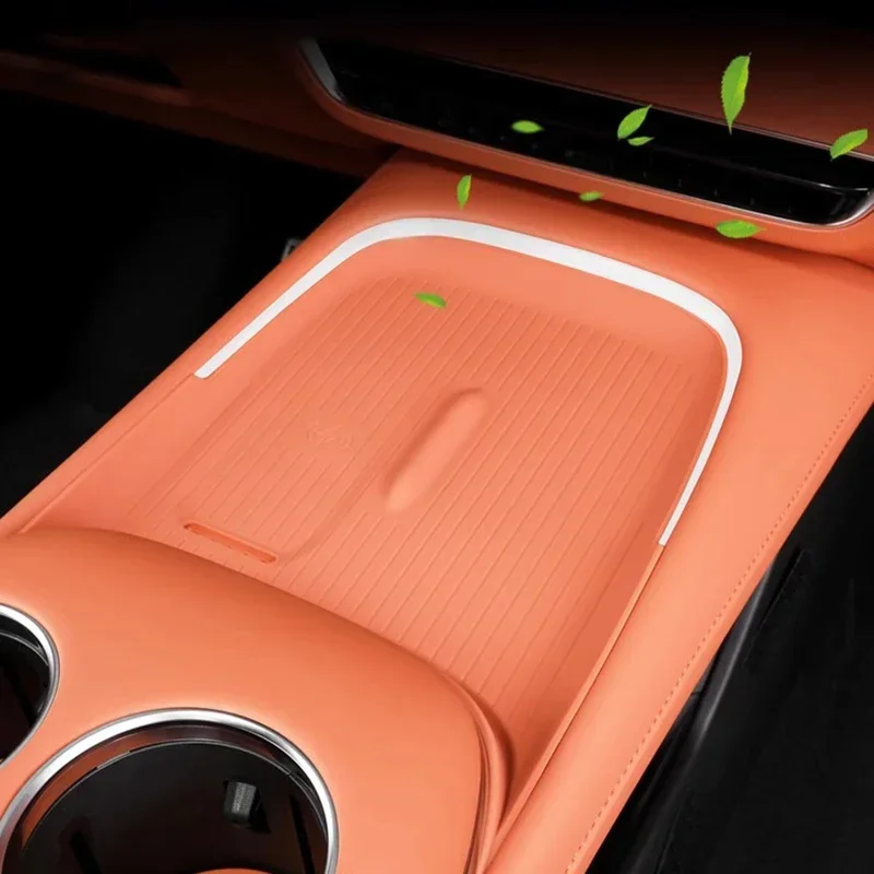 For Deepal S07 S7 2023 2024 2025 Car Center Control Wireless Charging Silicone Panel Silicone Anti-slip Mat Interior Accessories thumbnail 4