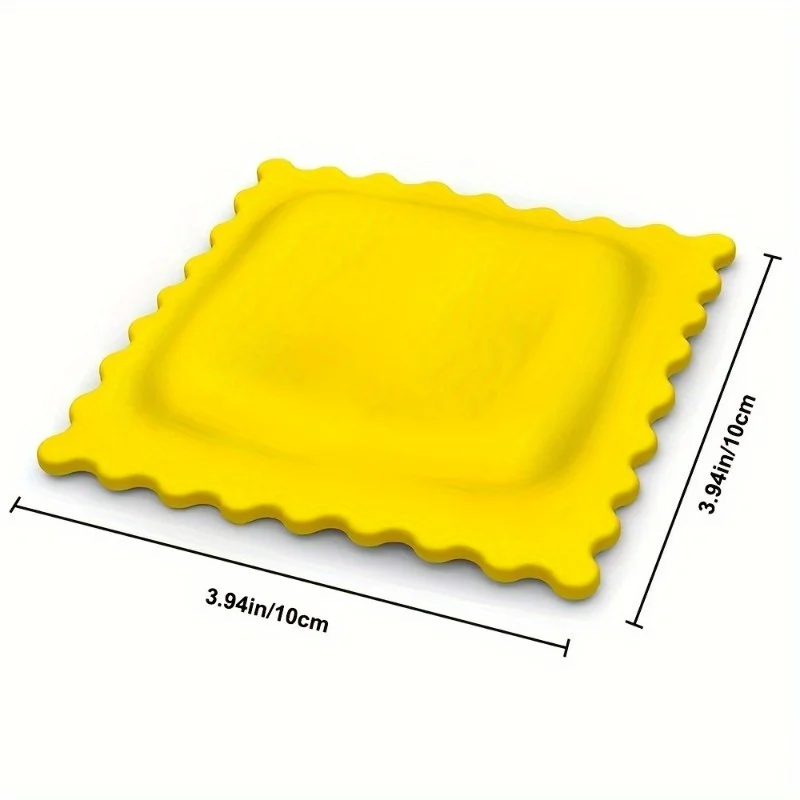 1pc Cartoon Biscuit-Shaped Soup Spoon Rest - Heat Insulating and Anti-Scalding  Mat for Kitchen Gadgets for Restaurant Kitchen thumbnail 3