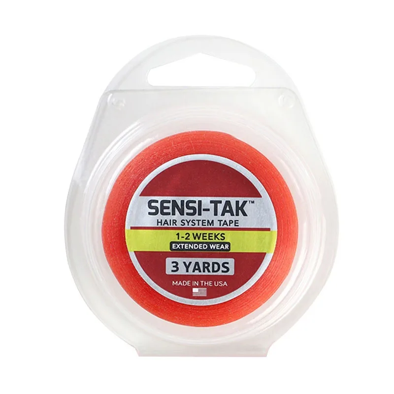 3yards*1inch(2.54cm) Lace Wig Tape Red Double Sided Adhesive Tape For Hair Tape Extension/Toupee/Lace Wig thumbnail 2