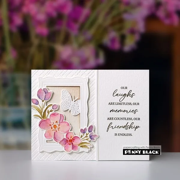 New 2026 March Elegant Beauty Metal Cutting Die And Stamps Scrapbooking Background DIY Decoration Craft Embossing Card Handmade thumbnail 4