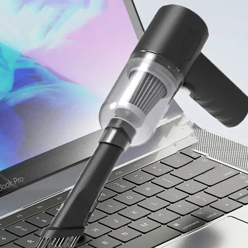 Wireless Car Vacuum Cleaner USB Charging 1200mAh Portable Cleaning Appliance Mini Wet and Dry Blow Vacuum Cleaner Household thumbnail 6