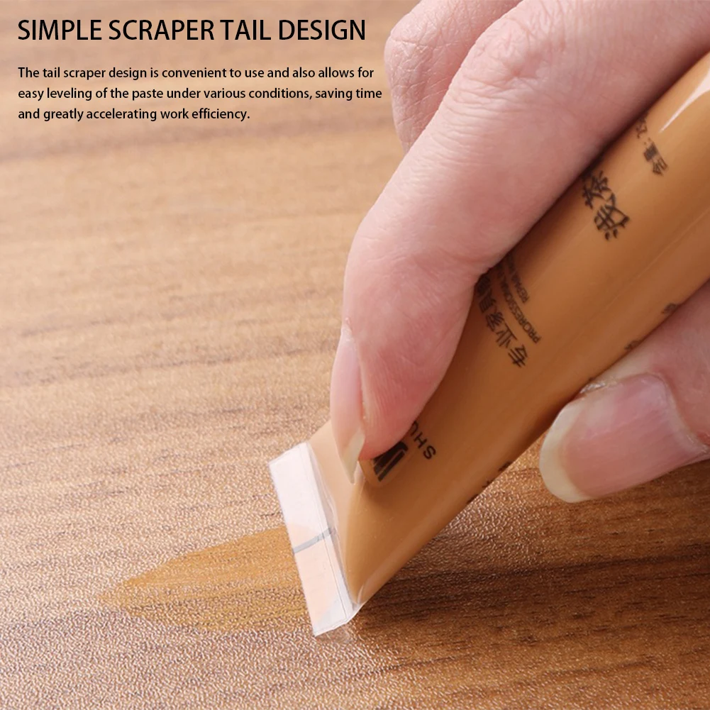 1PCS Wood Repair Paste Putty Repair Fillers Coating Filler for Wood Floor Paint Fill Fix Wood Furniture Door Repair Caulk Paste thumbnail 4