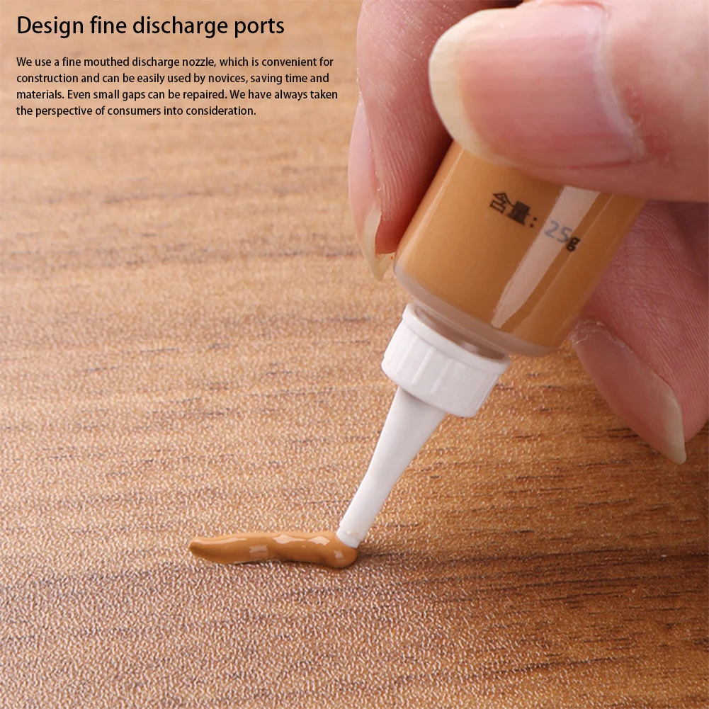 1PCS Wood Repair Paste Putty Repair Fillers Coating Filler for Wood Floor Paint Fill Fix Wood Furniture Door Repair Caulk Paste thumbnail 2