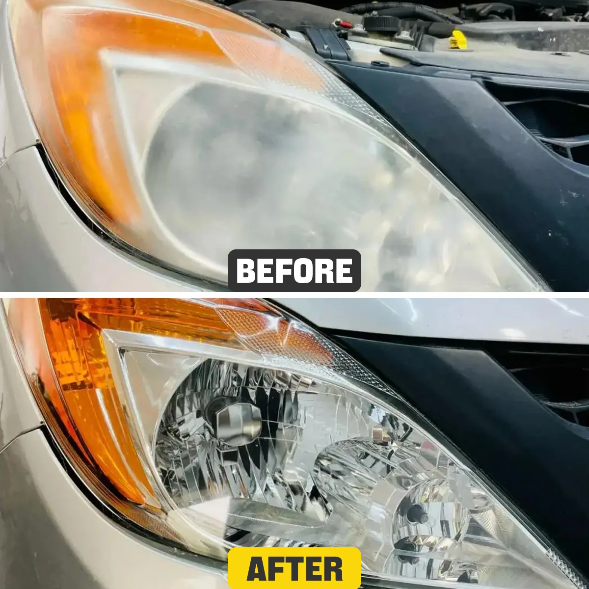 Car Headlight Liquid Polymer Polisher Light Restoration Besteam Headlamp Scratch Remover Repair Cleaning Auto Part RG316 thumbnail 3
