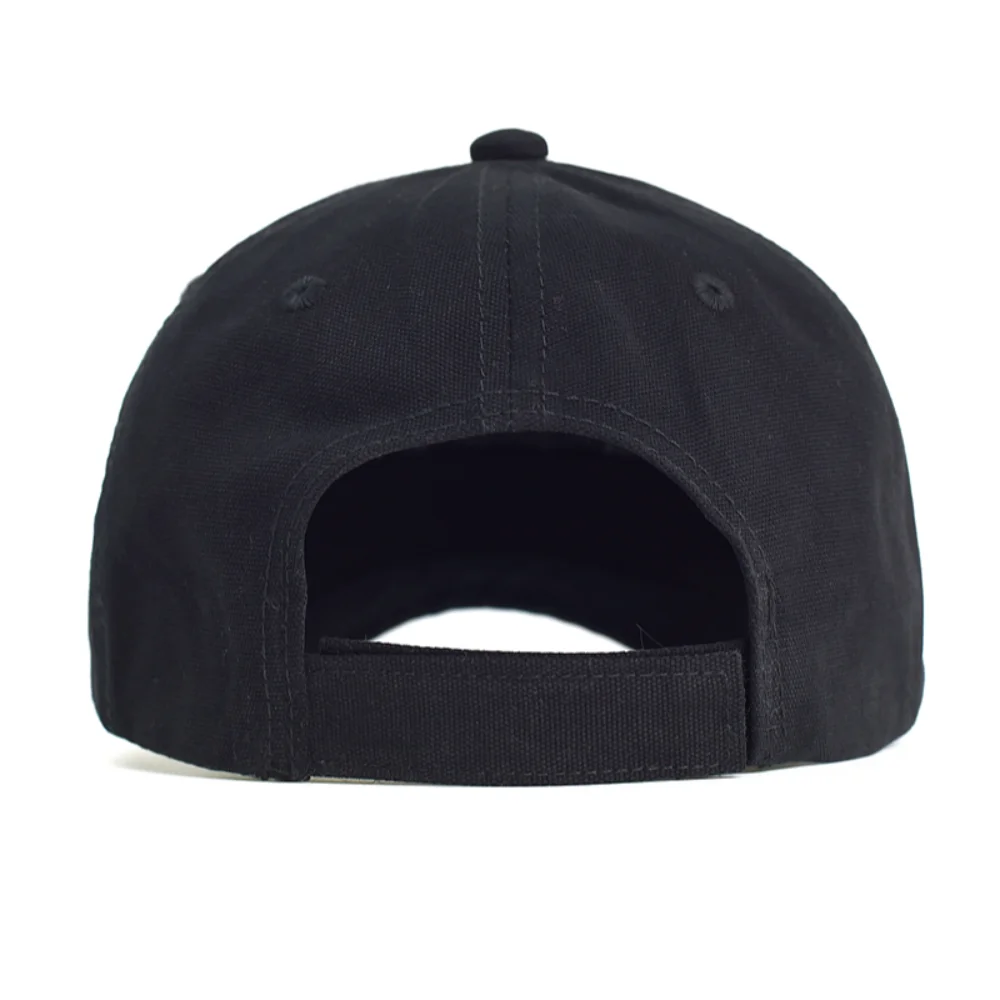 Four Seasons Men Women Fashion Short Brim Cotton Baseball Cap Casual Dad Hat Adjustable Trucker Style Low Profile Caps thumbnail 2