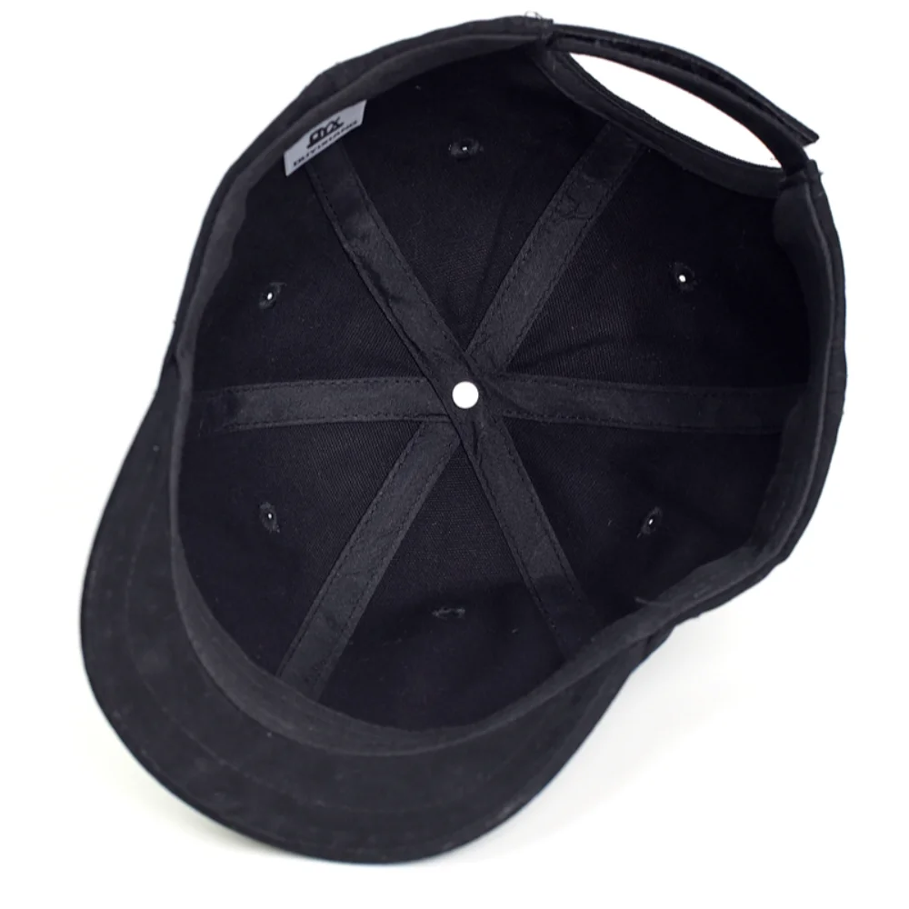 Four Seasons Men Women Fashion Short Brim Cotton Baseball Cap Casual Dad Hat Adjustable Trucker Style Low Profile Caps thumbnail 5