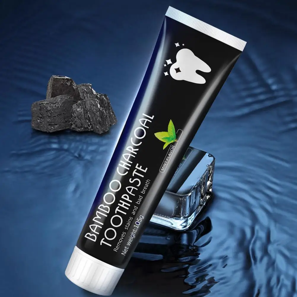 Bamboo Charcoal Toothpaste Whitening Teeth Activated Carbon Removing Yellow Teeth Deep Cleaning Tooth Oral Fresh Health Care thumbnail 3