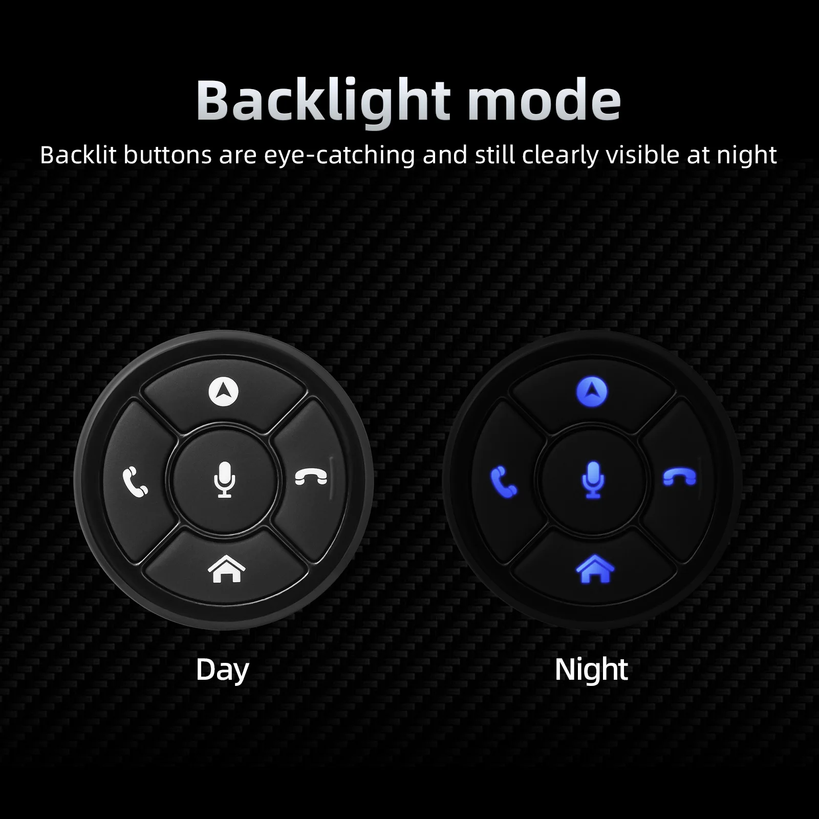 10 Keys Wireless Steering Wheel Control Button for Car Radio DVD GPS Multimedia Navigation Head Unit Remote thumbnail 4