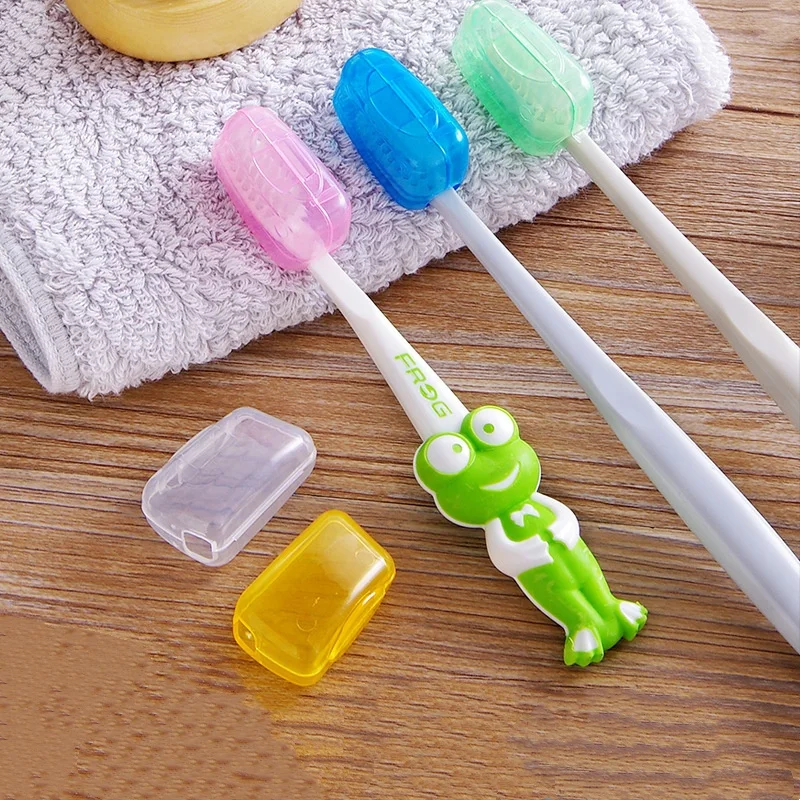 5/10pcs Household Toothbrush Storage Clip Portable Travel Toothbrush Dust Protective Cap Storage Box  Toothbrush Head Case thumbnail 6