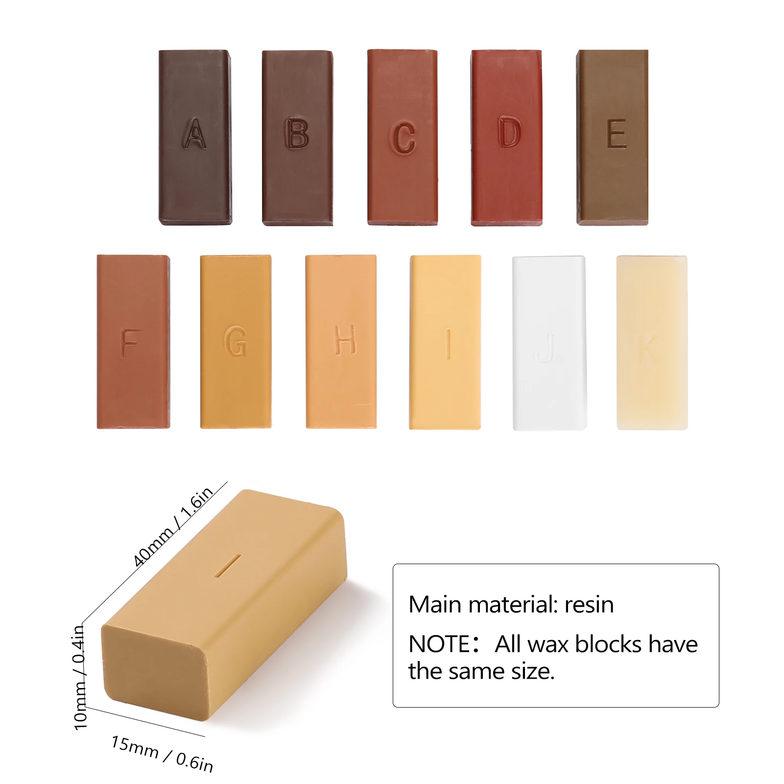 Multifunctional Home Household Laminate Repairing Kit Floor Repairs Kit DIY Wood Board Repairs Tool Kit thumbnail 3