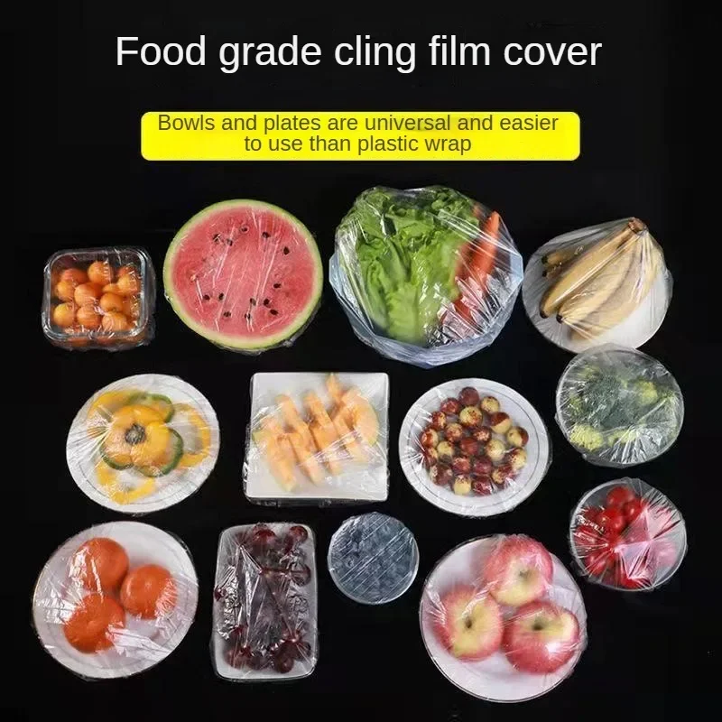 Reusable Disposable Food Cover Plastic Wrap Durable Elastic Food Lids for Bowls Elastic Plate Covers For Kitchen Food Saver Bag thumbnail 3