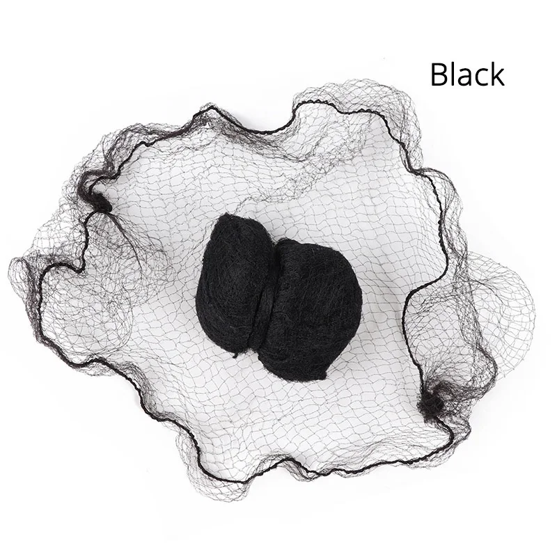 20Pcs/Lot Hairnet For Wigs Curly Hair Bundles 18Inch To 46Inch Big Size Nylon Hairnets Invidible Elastic Edge Mesh Hair Net thumbnail 6