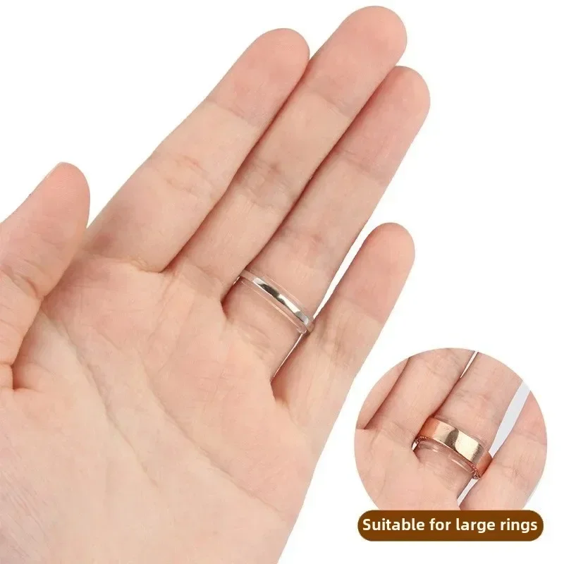 8 Sizes Silicone Invisible Clear Ring Size Adjuster Resizer Loose Rings Reducer Ring Sizer Fit Any Rings Jewelry Tools thumbnail 5