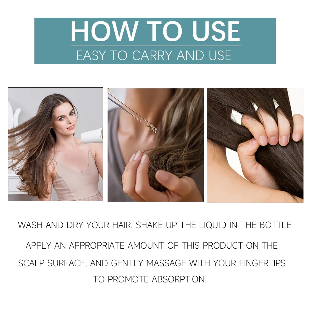 Salicylic Acid Hair Shampoo Magical Repair Damage Frizzy Soft Smooth Shiny Hair Deep Clean Moisturizing Keratin Hair Care Essent thumbnail 6
