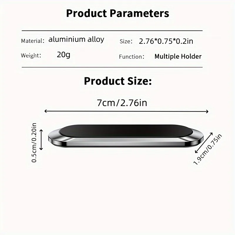 Magnetic Phone Mounts Cell Phone Holder for Car Dashboard thumbnail 6